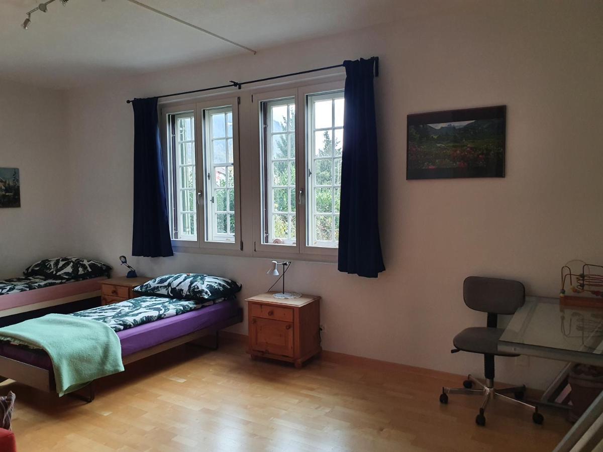 Zentral Gelegene Wohnung Mit Grossem Garten إنترلاكن المظهر الخارجي الصورة