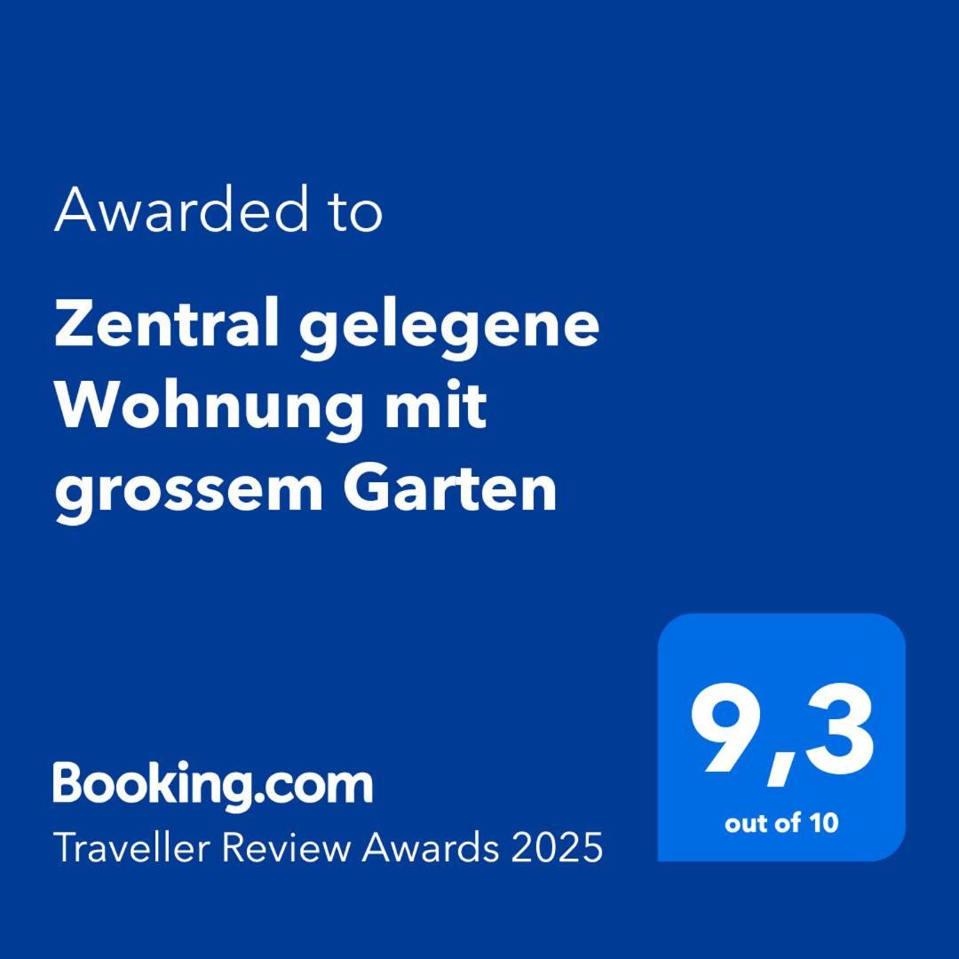Zentral Gelegene Wohnung Mit Grossem Garten إنترلاكن المظهر الخارجي الصورة